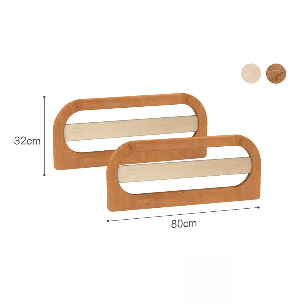 Sebastian Crown retro cherry wood bed