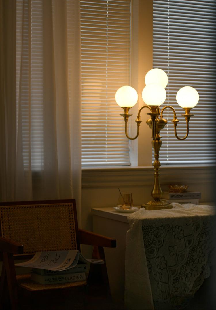 Sylas Retro Brass Table Lamp