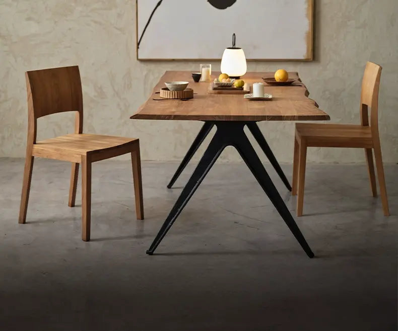 Lucien Pure Teak Wood Vintage Dining Chair