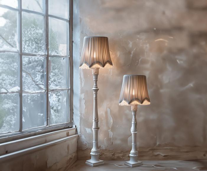 Darcy Cream Style Floor Lamp