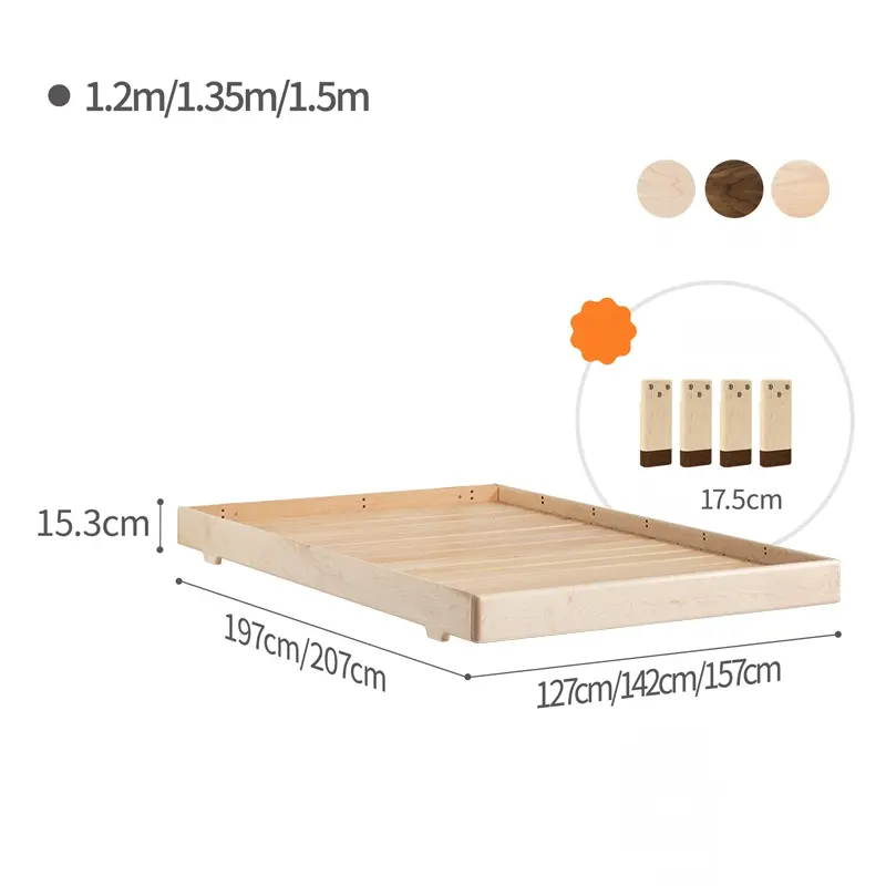 Cordelia tatami platform bed
