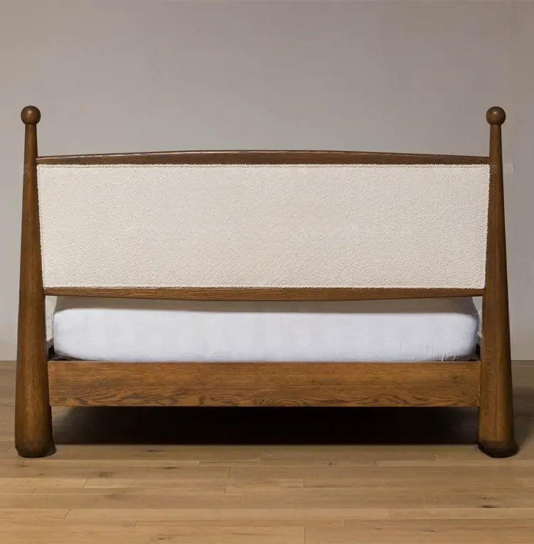 Iolanthe Elegant Master Bedroom Solid Wood Bed