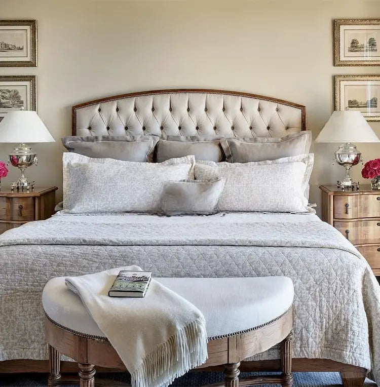 Lunette Luxury Soft-Covered Double Bed Design