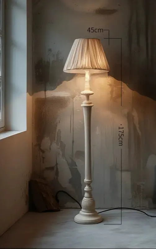 Darcy Cream Style Floor Lamp