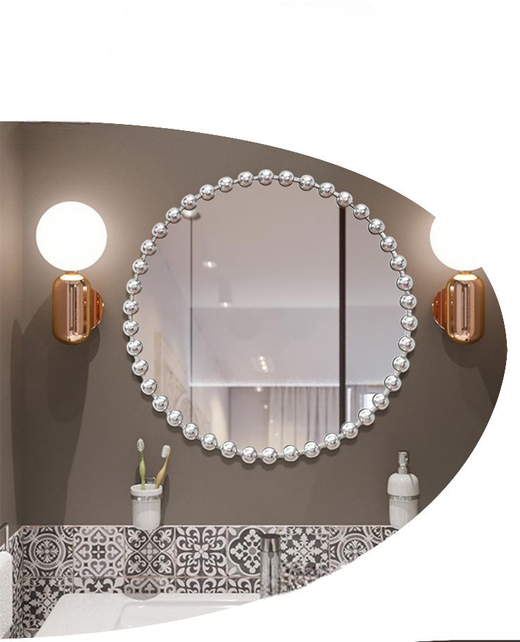 Onyx LED Round Anti-Fog Mirror