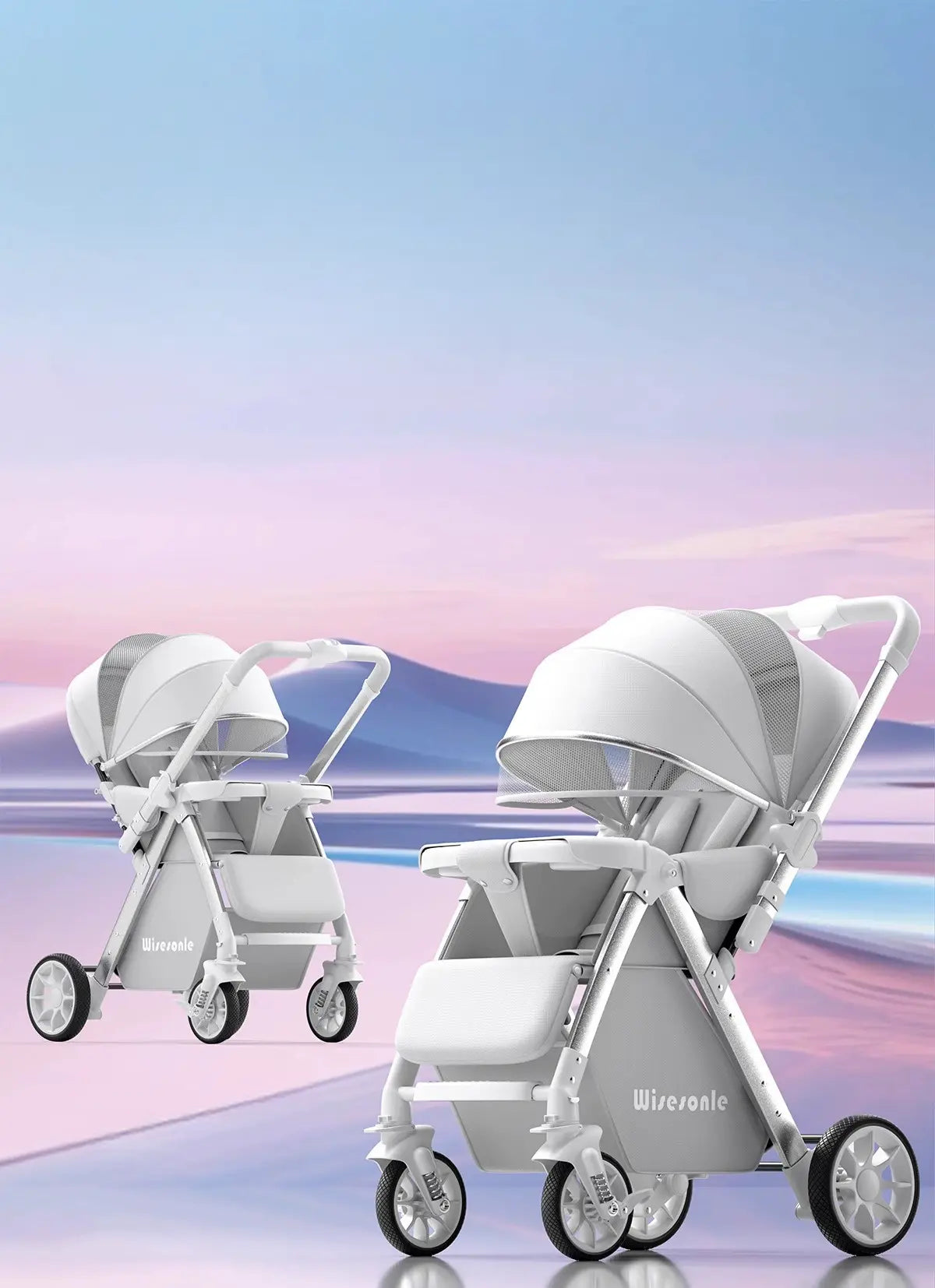 Guy Lightweight Two-Way Baby Stroller