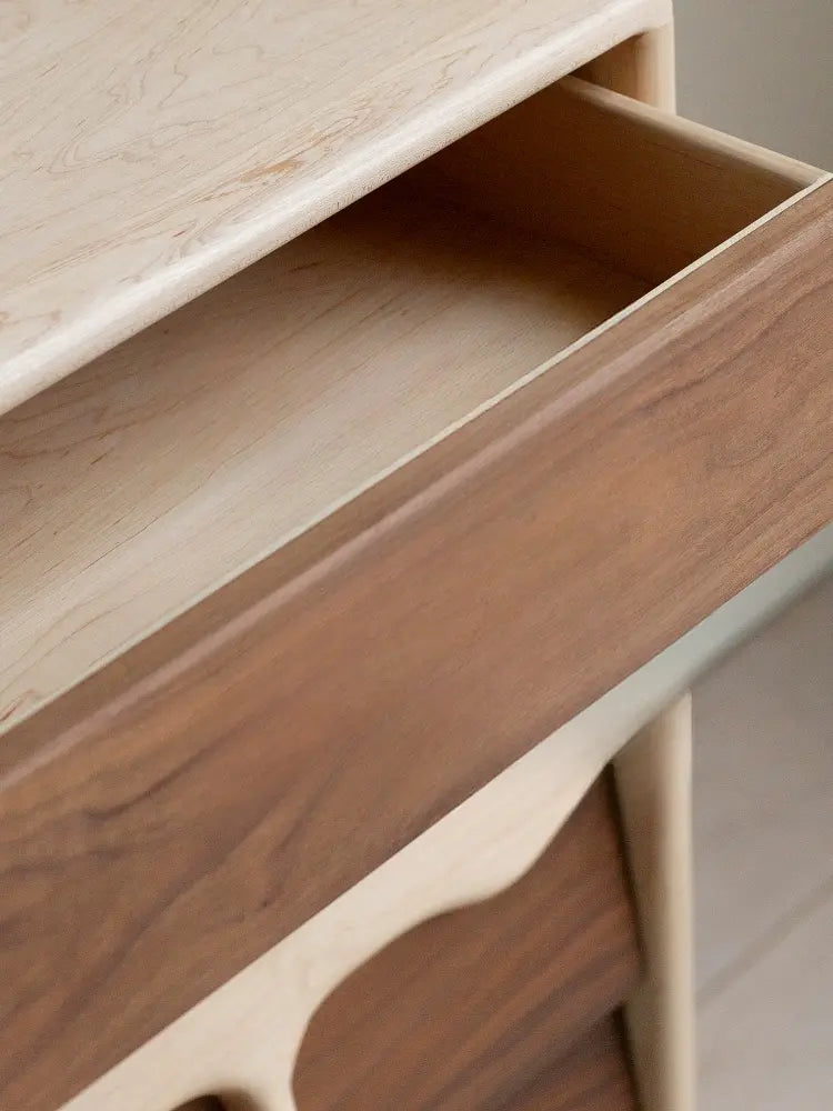Pierre Milk Maple Kids Solid Wood Dresser