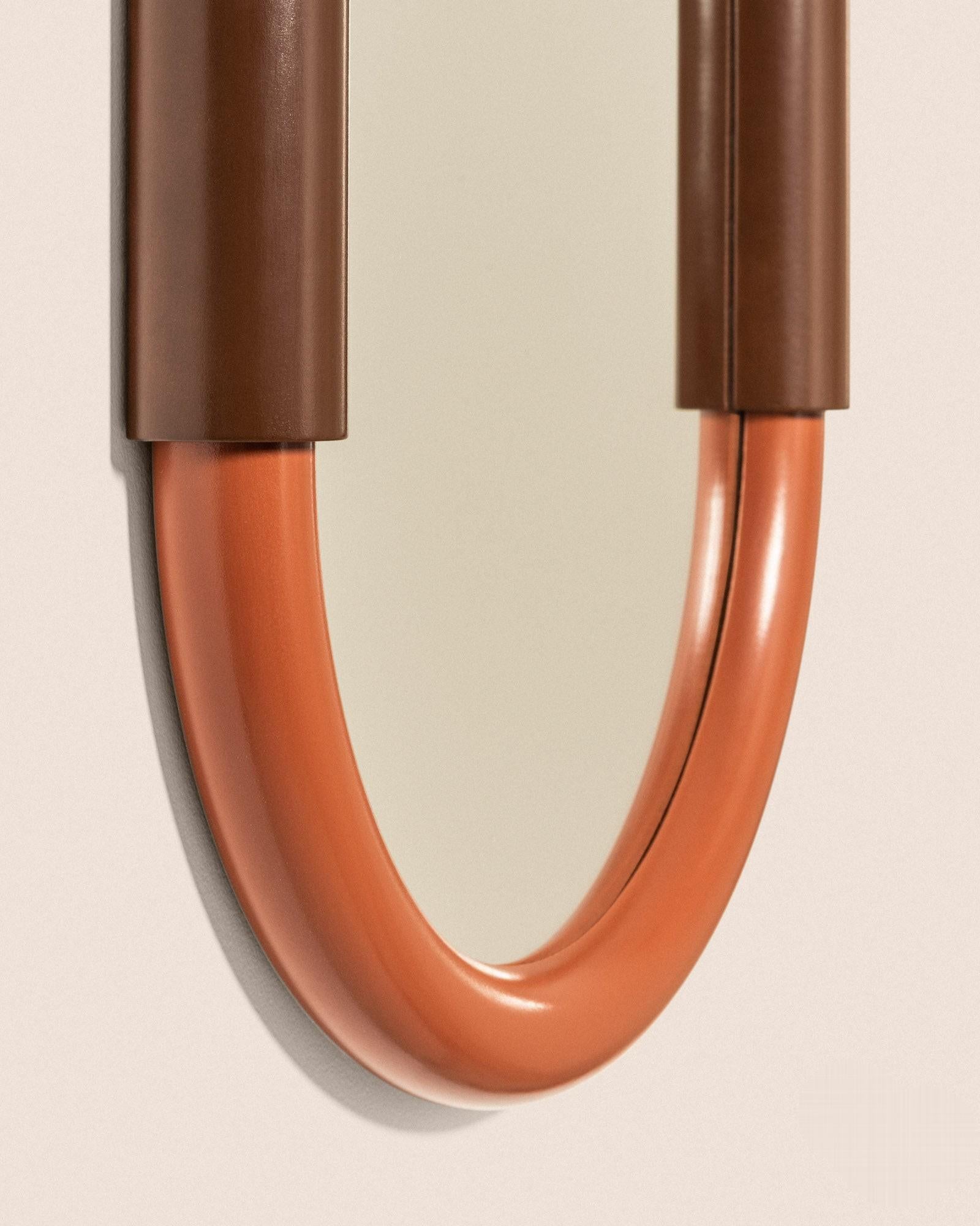 Aiden Oval Wall-Mounted Bathroom Mirror