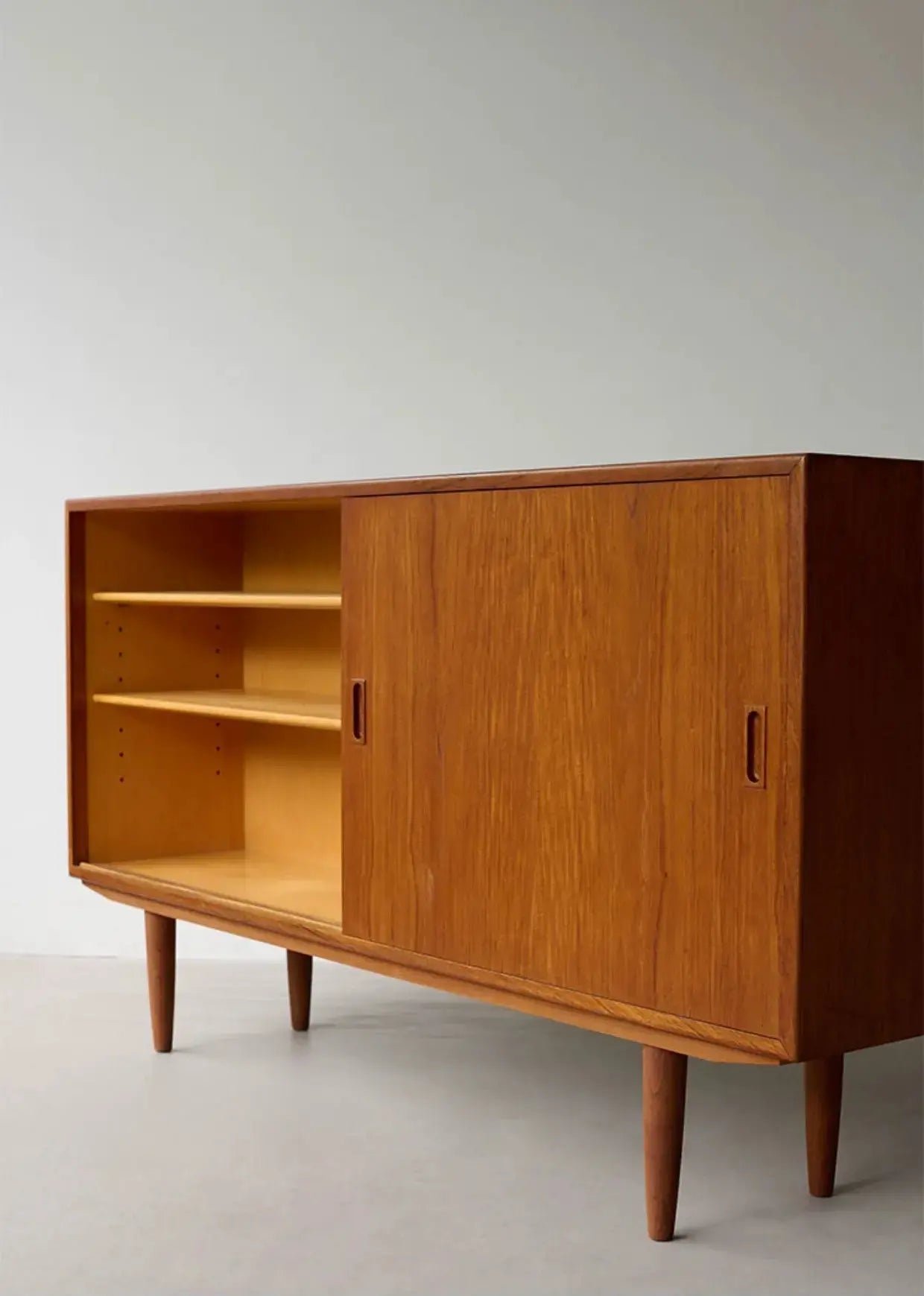 Tola Retro Modern Teak Tableware Cabinet