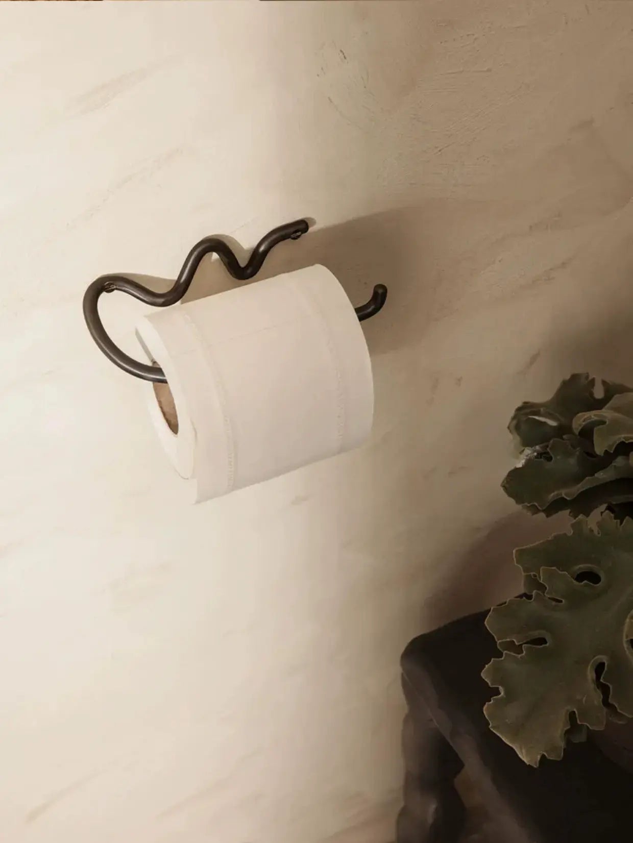 Anthelme Living Brass Wave Towel Hook