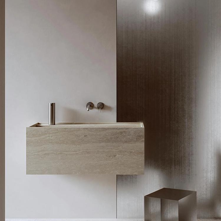 Ryker Narrow Edge Rock Slab Sink