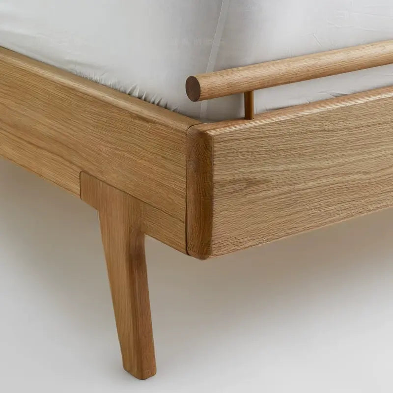 Melisande Solid Wood Soft-Covered Bed Design