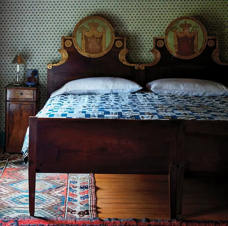 Maxence Elegant Painted Wood Princess Bed