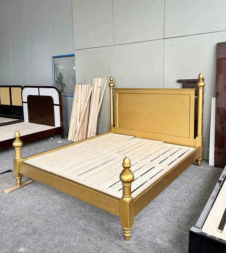 Maelys Light Luxury Princess Style Wedding Bed