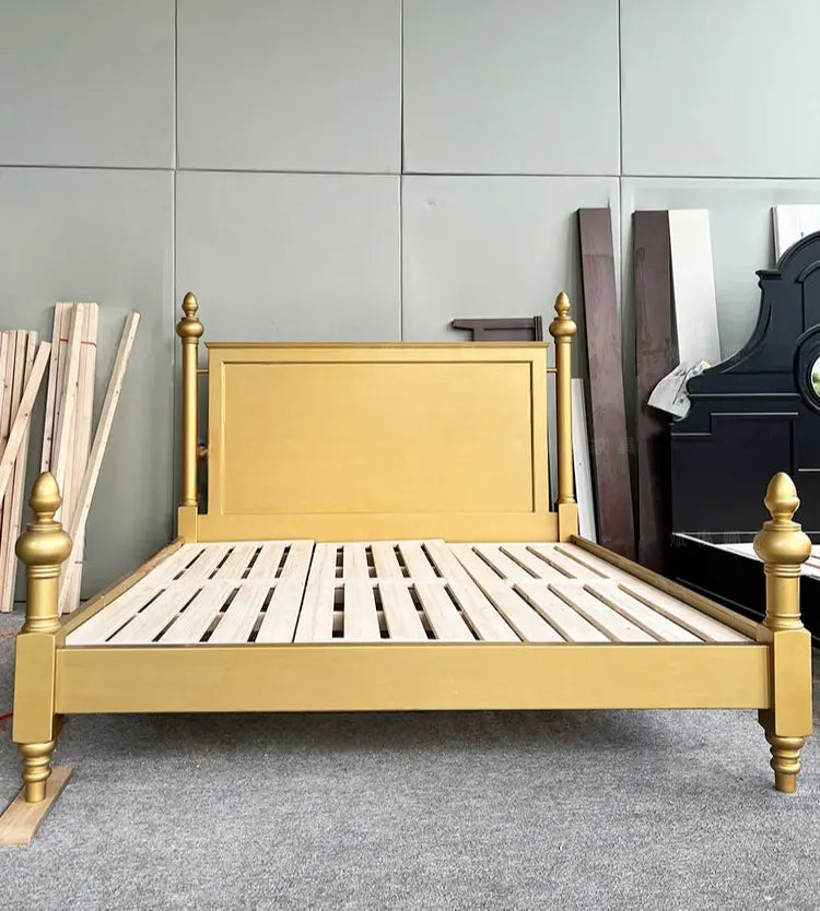 Maelys Light Luxury Princess Style Wedding Bed