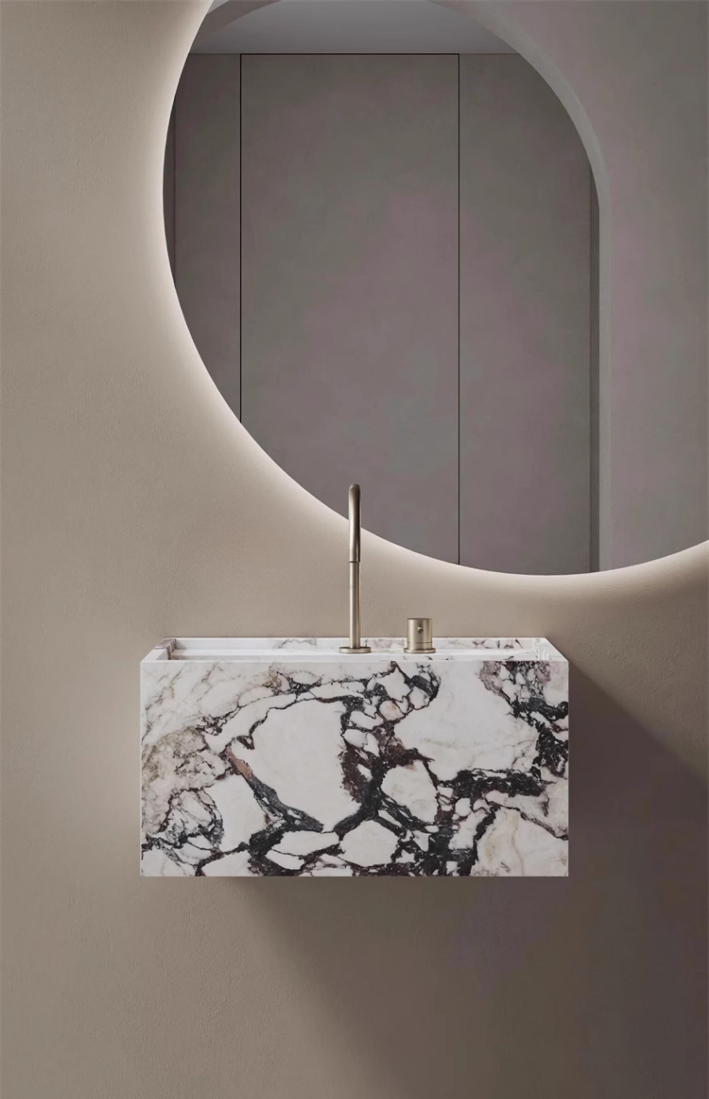 Ryker Narrow Edge Rock Slab Sink