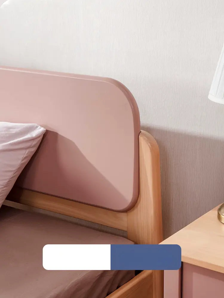 Aurelius imported solid wood bed