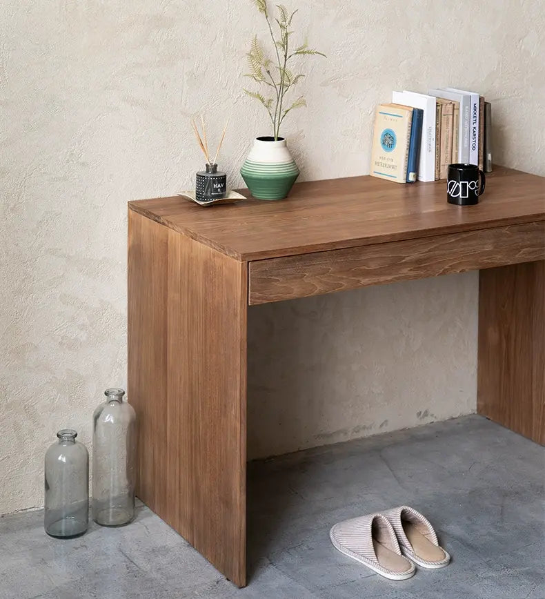 Samuele Pure Teak Wood Student Bedroom Desk
