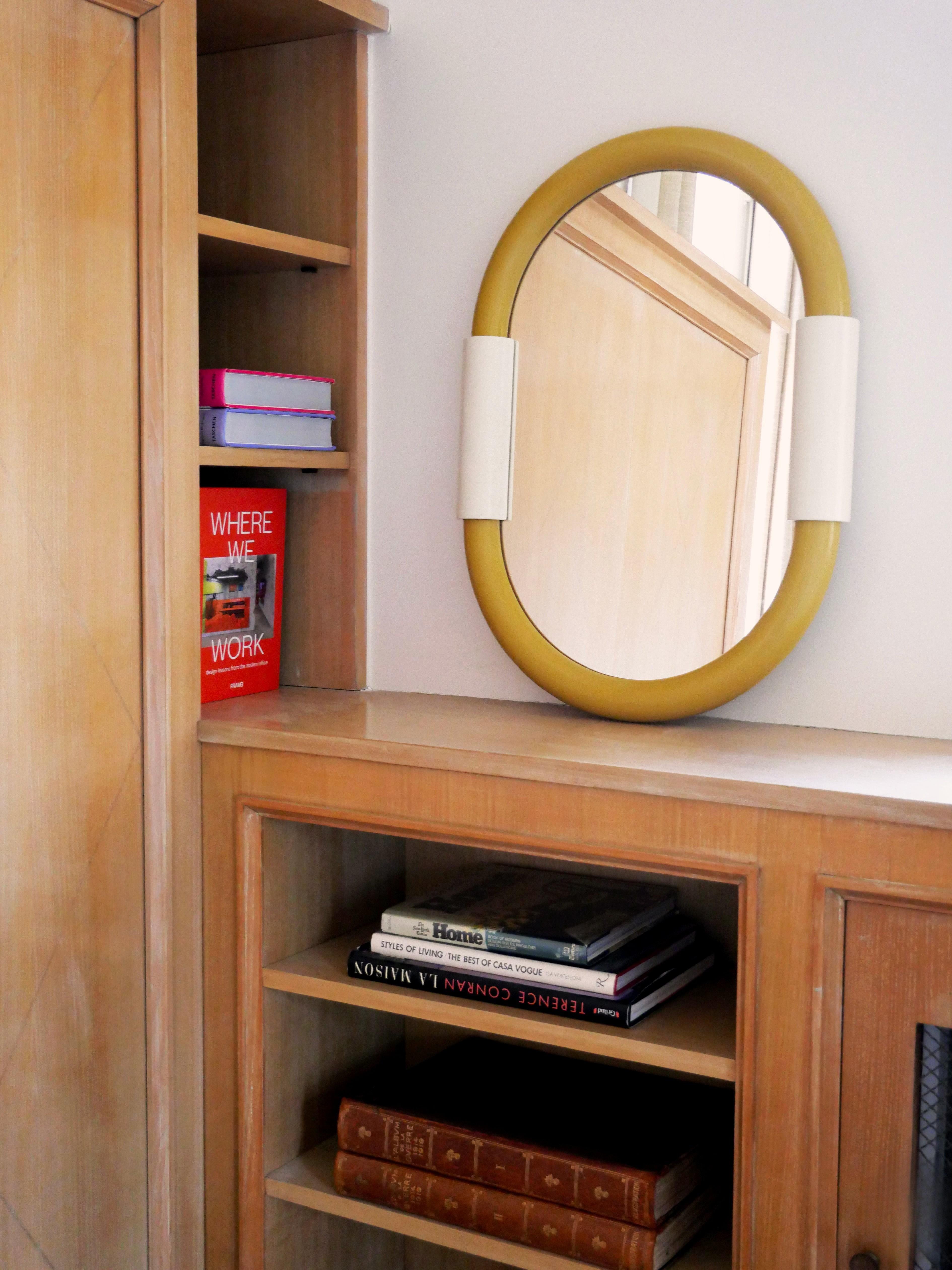 Aiden Oval Wall-Mounted Bathroom Mirror