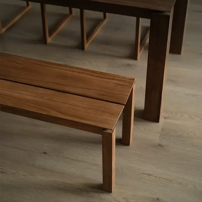 Zephyr Pure Teak Wooden Antique Style Bench