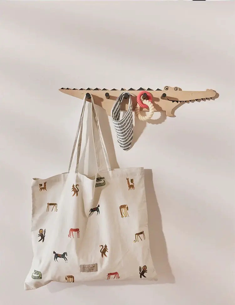 Xavier Wooden Animal Kids Wall Hook