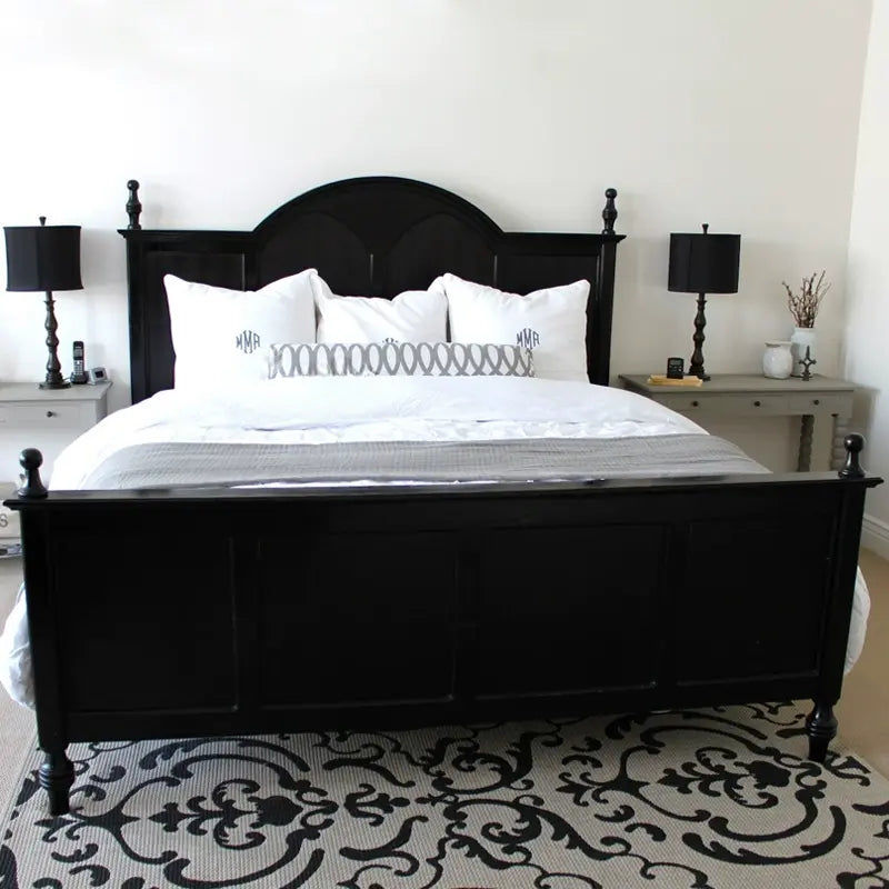 Gaston Light Luxury Princess Wedding Bed