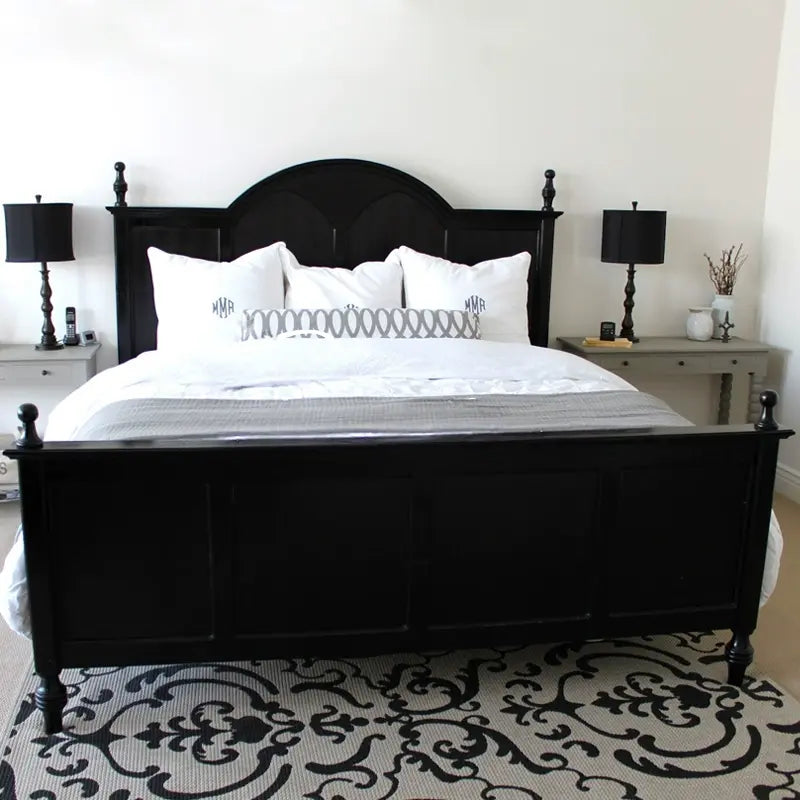 Gaston Light Luxury Princess Wedding Bed