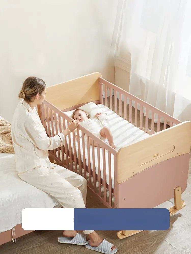 Basile Multifunctional Baby Crib and Cradle Bed