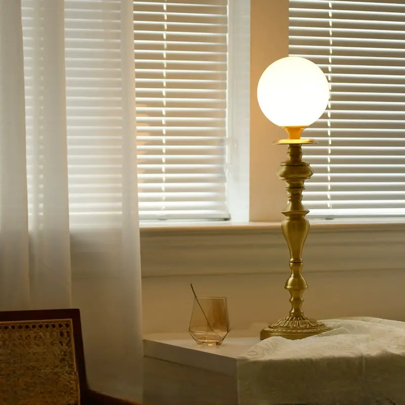 Sylas Retro Brass Table Lamp