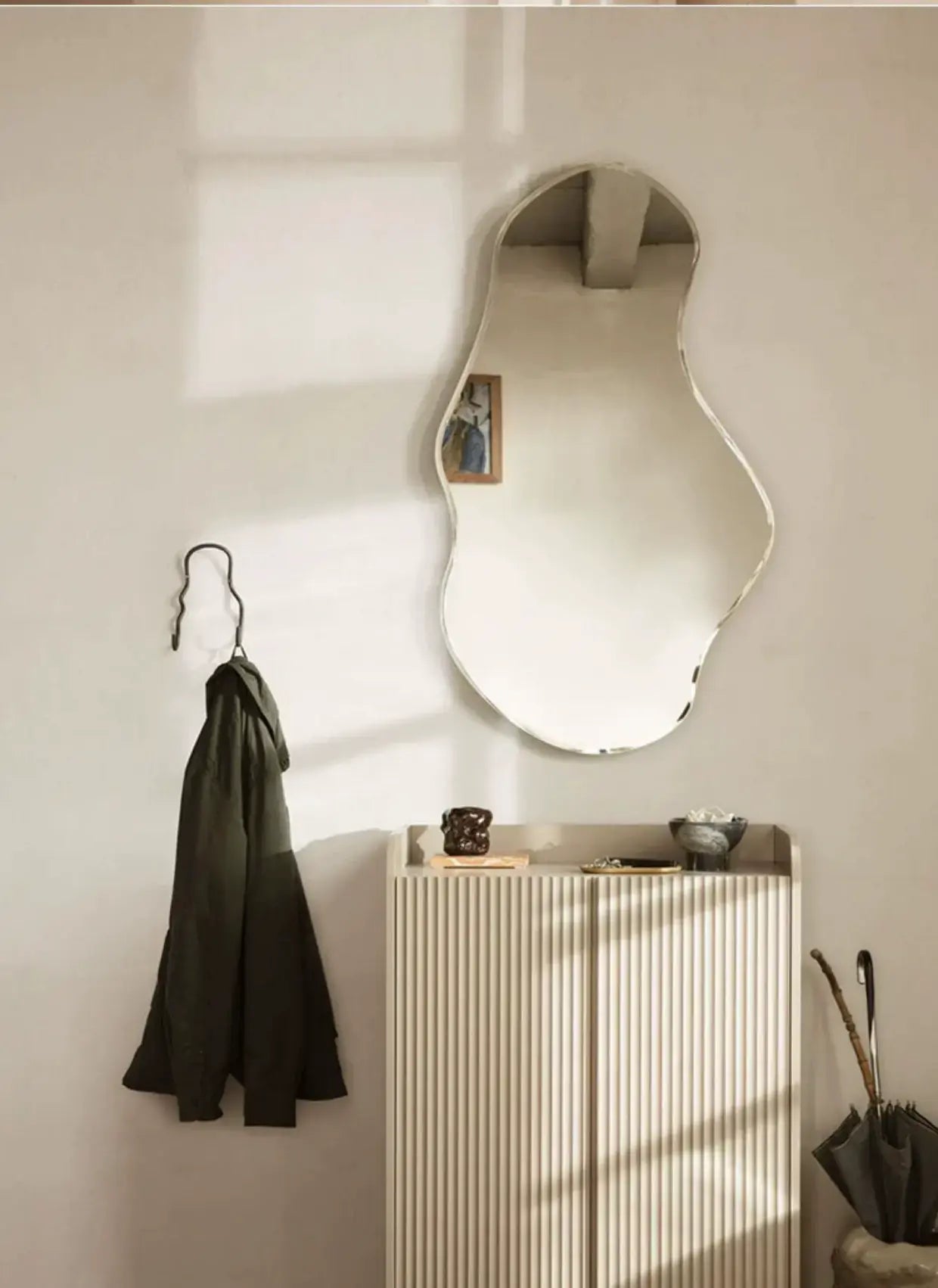 Anthelme Living Brass Wave Towel Hook
