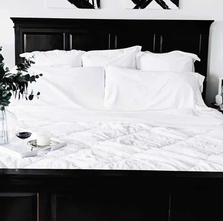 Lyon Black Solid Wood Princess Bed