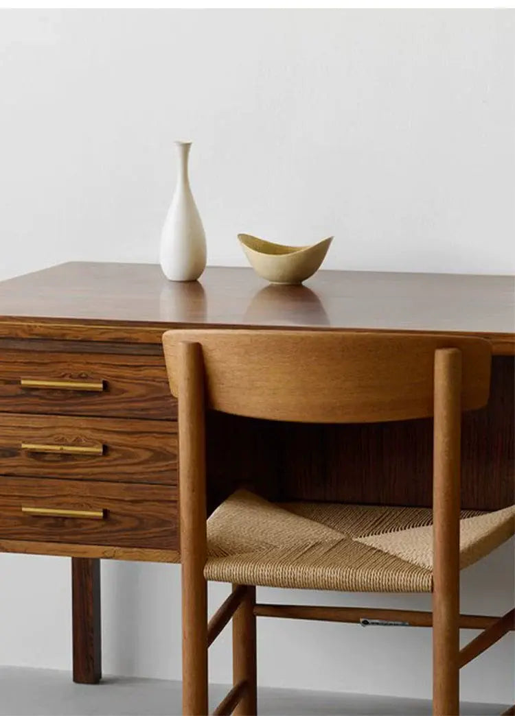 Mathéo Vintage Style Freestanding Wooden Desk