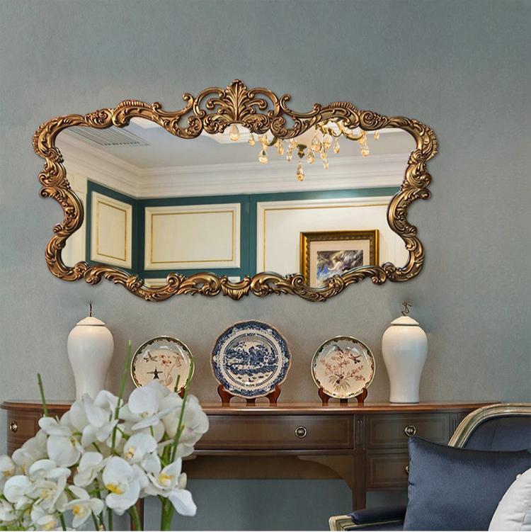Isha Carved LED Bathroom Mirror