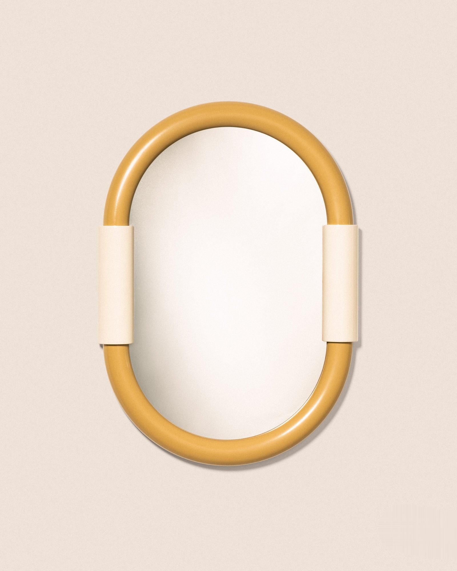 Aiden Oval Wall-Mounted Bathroom Mirror