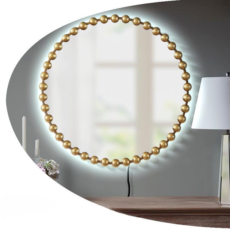 Onyx LED Round Anti-Fog Mirror
