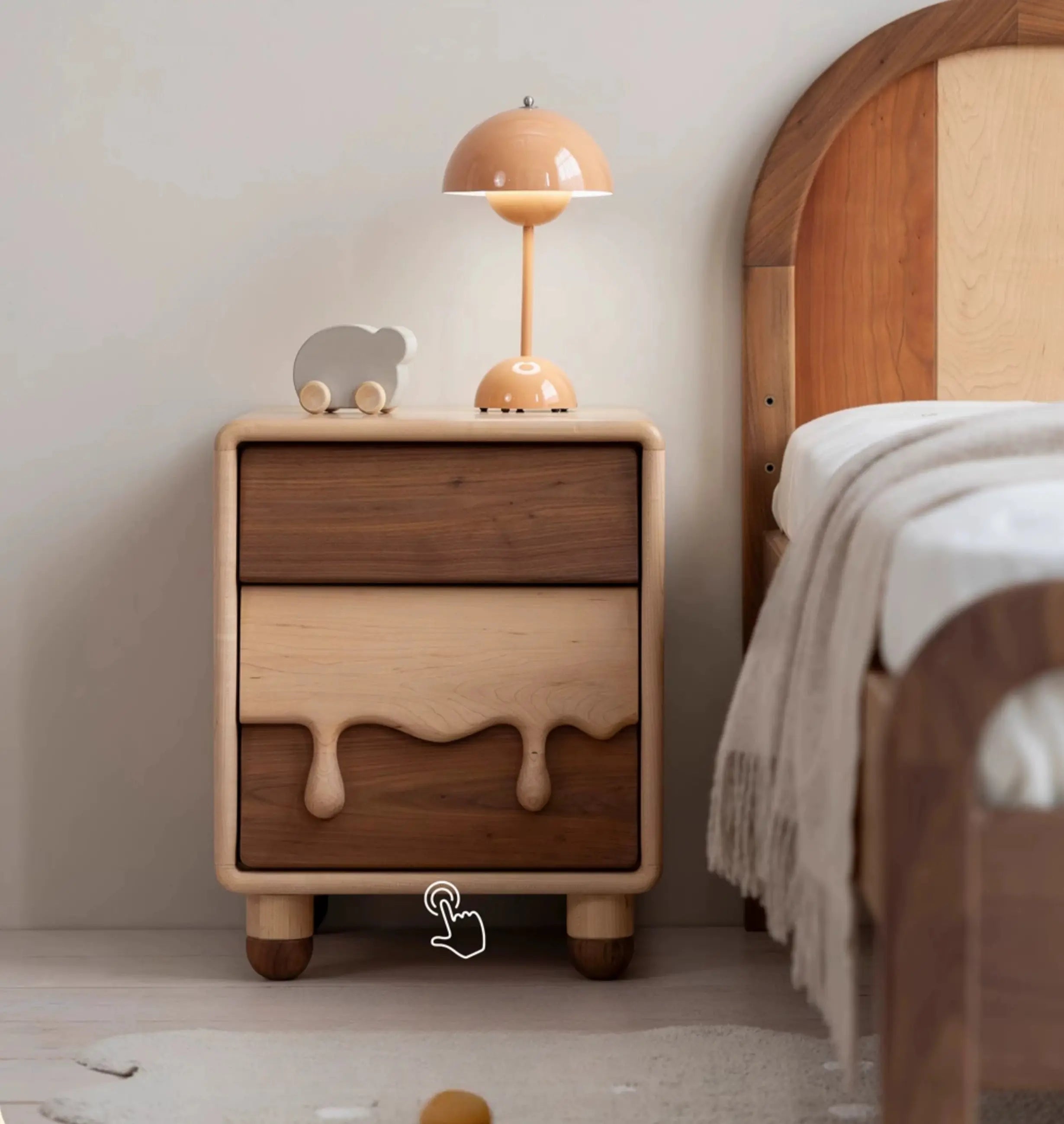 Pierre Milk Maple Kids Solid Wood Dresser