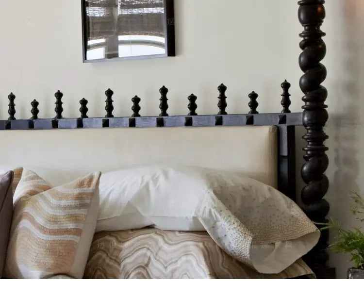 Deveraux Retro Solid Wood Princess Bed