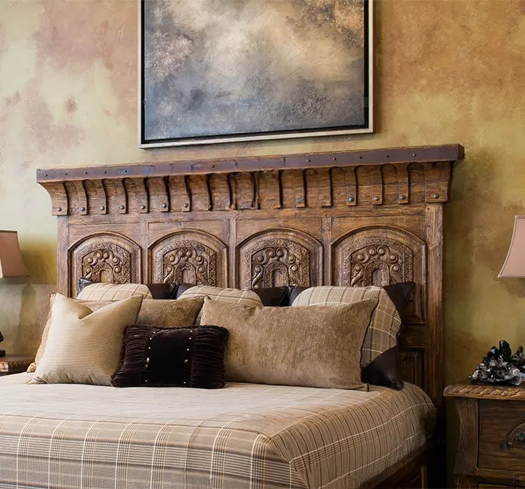 Raine Retro Light Luxury Customizable Double Bed