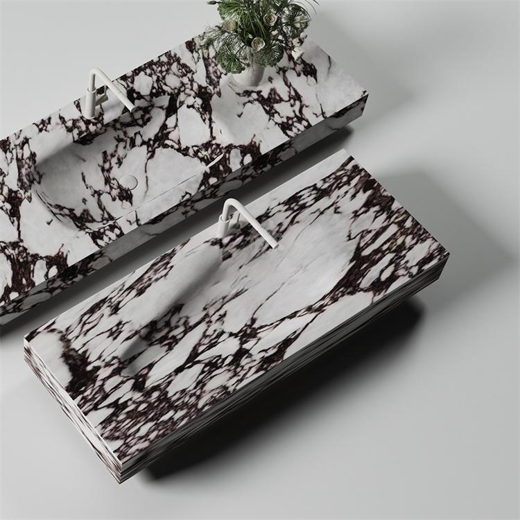 Jonah Fish Belly White Marble Sink