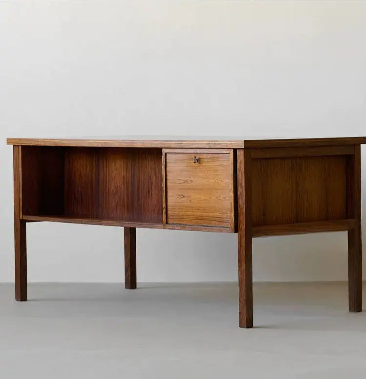 Mathéo Vintage Style Freestanding Wooden Desk