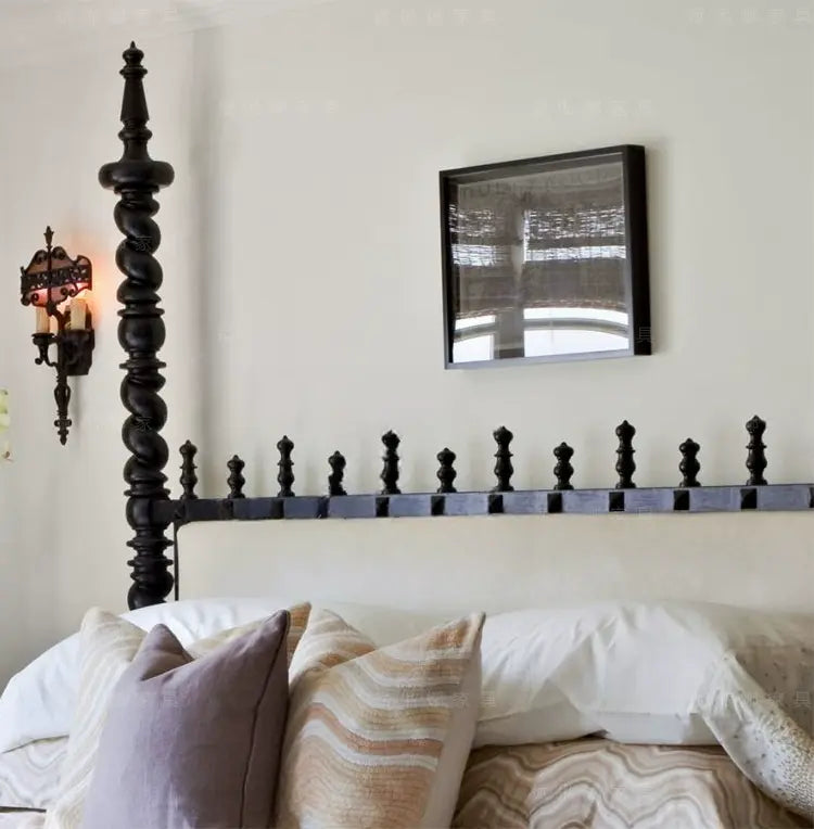 Deveraux Retro Solid Wood Princess Bed