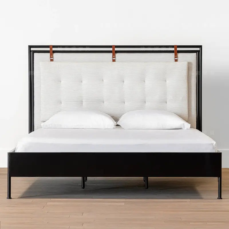 Emeraude Light Luxury Neoclassical Double Bed