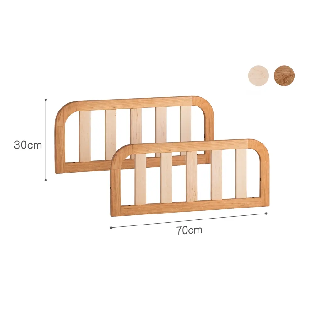 Sebastian Crown retro cherry wood bed