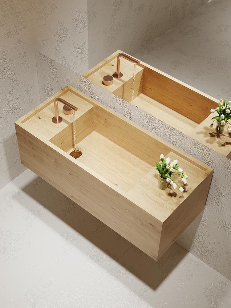 Lara Amazon Green Marble Integrated Sink