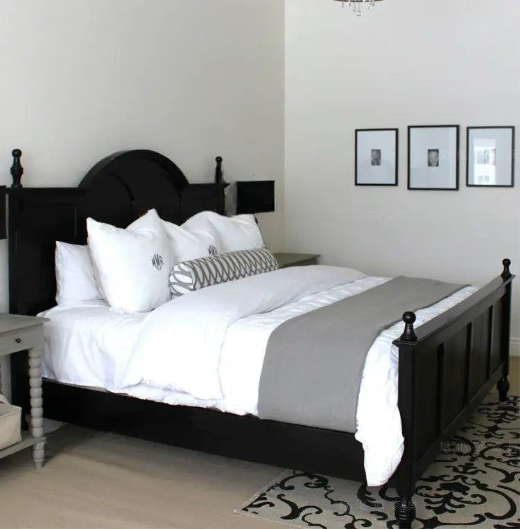 Gaston Light Luxury Princess Wedding Bed