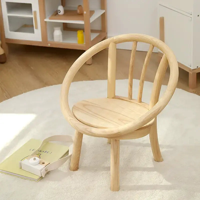 Borelly Solid Wood Kids Backrest Study Chair