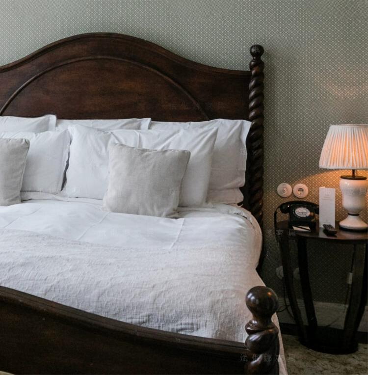 Rosemarie Elegant Neoclassical Double Princess Bed