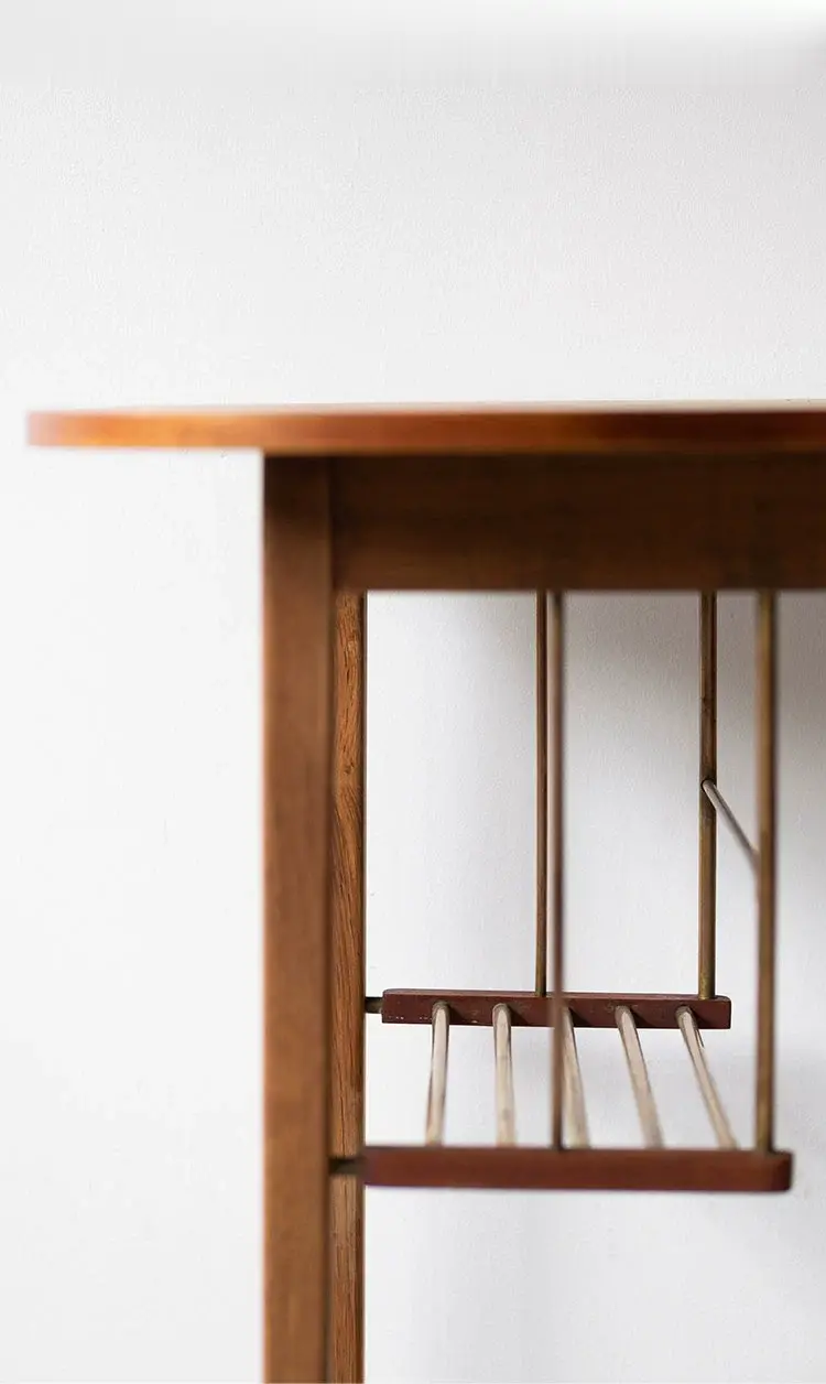 Jules Modern Simple Study Desk and Shelf