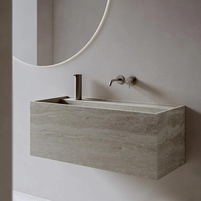 Ryker Narrow Edge Rock Slab Sink