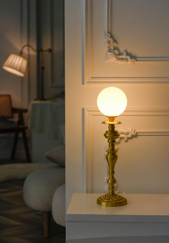 Sylas Retro Brass Table Lamp